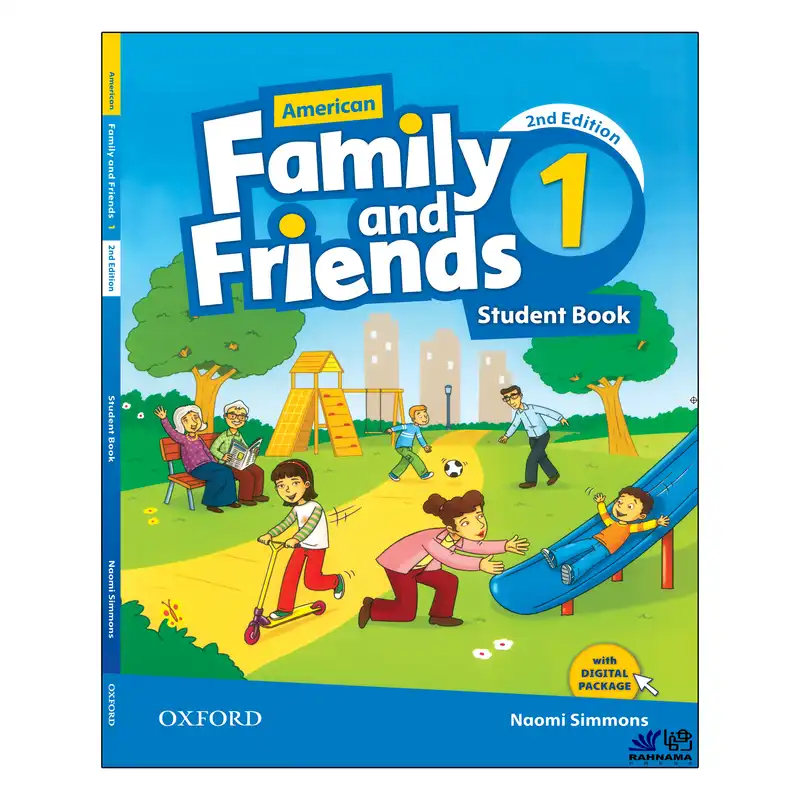 کتاب AMERICAN FAMILY AND FRIENDS 1 اثر NAOMI SIMMONS انتشارات رهنما