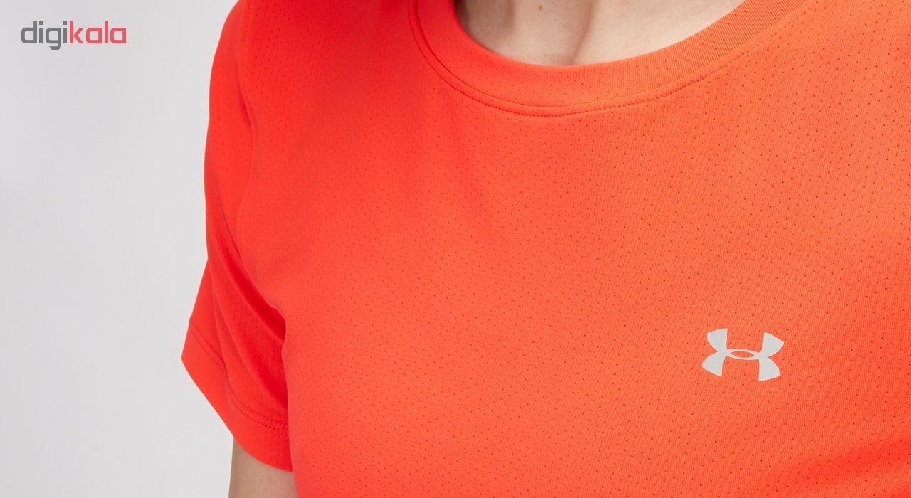 تی شرت ورزشی زنانه آندر آرمور مدل HeatGear -  - 5