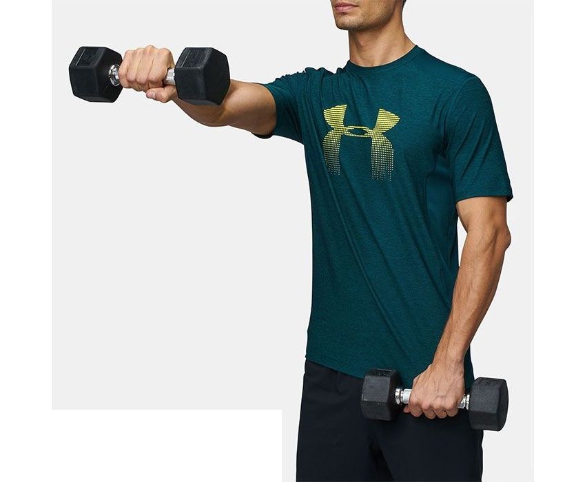 تی شرت ورزشی مردانه آندر آرمور مدل Raid Graphic -  - 4