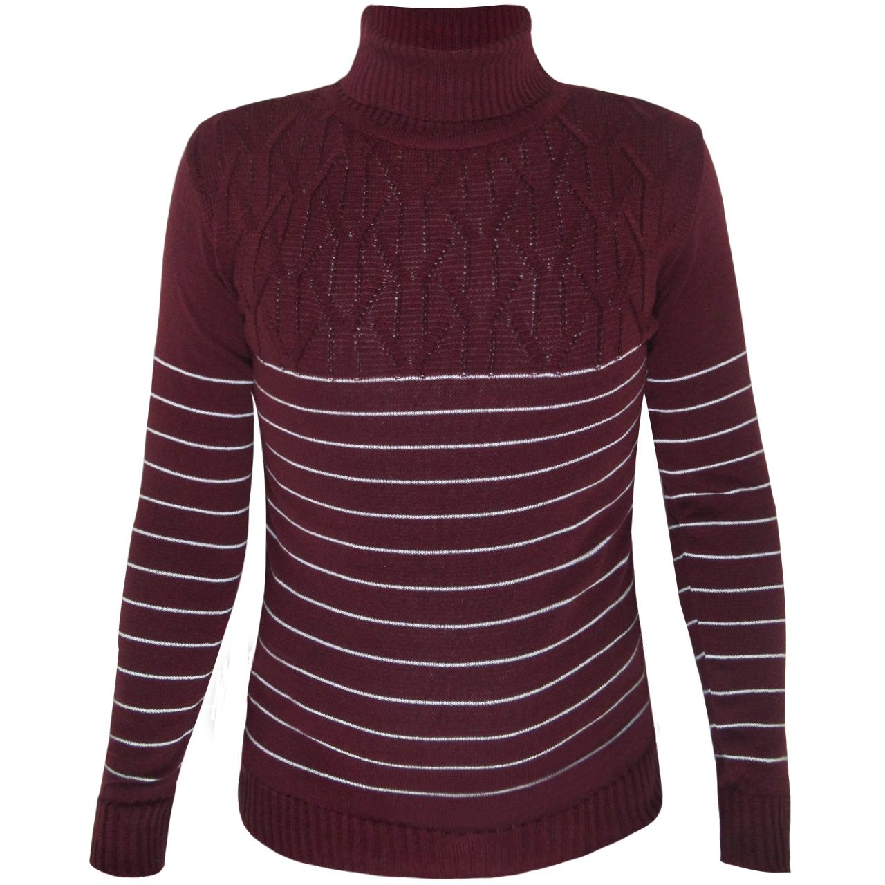 پلیور یقه اسکی مردانه مدل oval red
