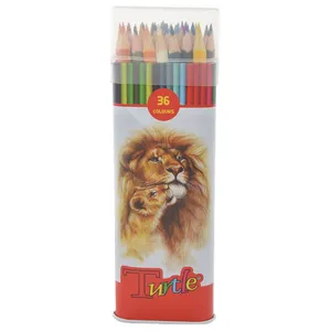 مداد رنگی 36 رنگ ترتل مدل شیر شاه