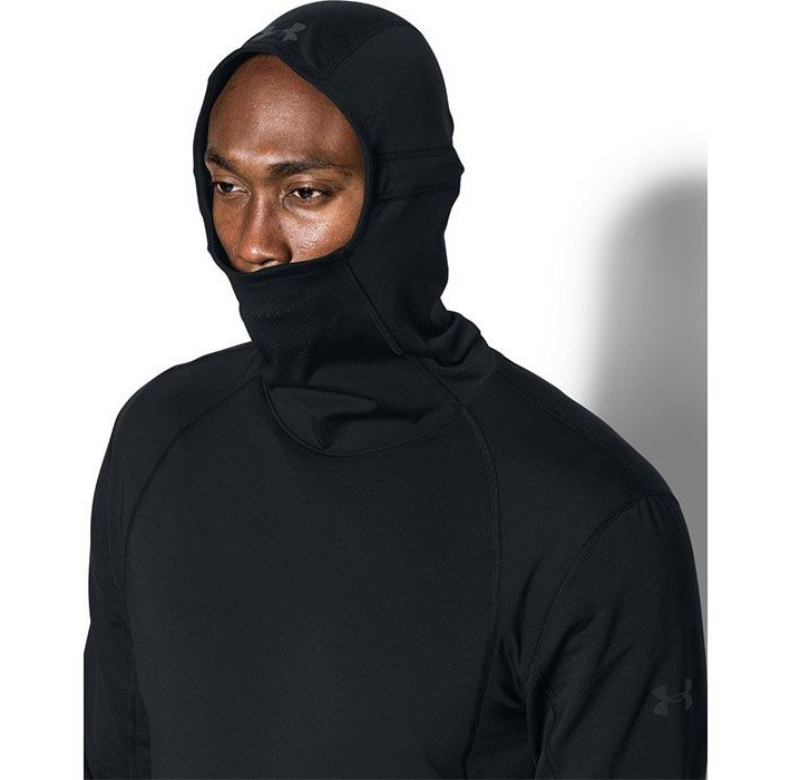هودی ورزشی مردانه آندر آرمور مدل ColdGear Reactor Run Balaclava Hoodie