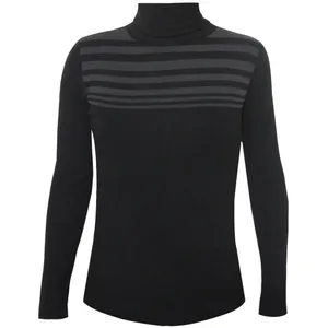 پلیور بافت مردانه مدل ski black 
