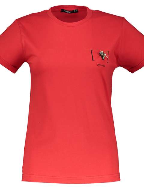 تی شرت زنانه زیبو مدل 1119006-RD