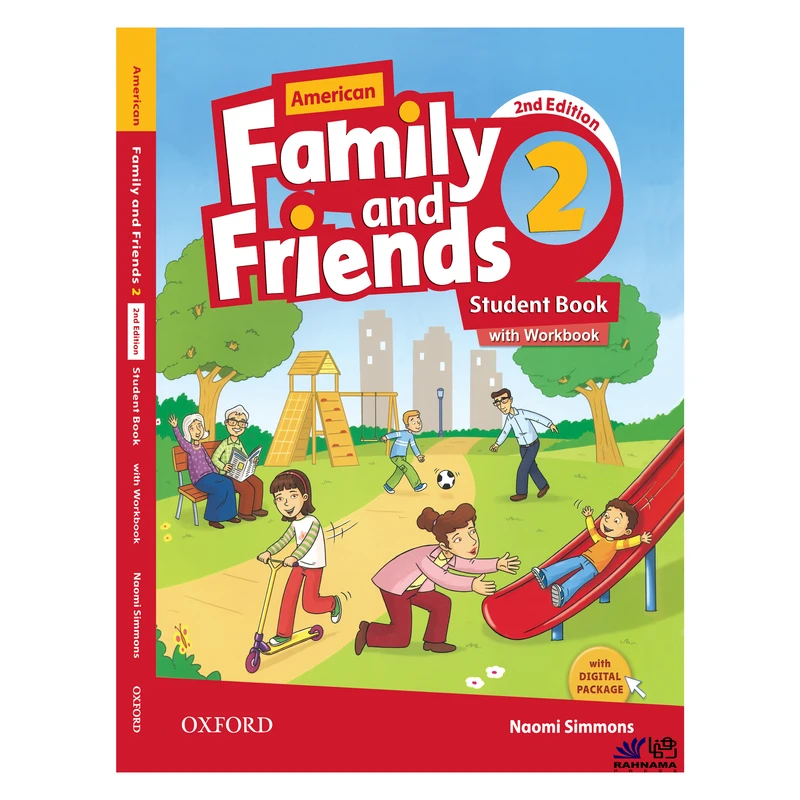 کتاب AMERICAN FAMILY AND FRIENDS 2 اثر NAOMI SIMMONS انتشارات رهنما عکس شماره 1