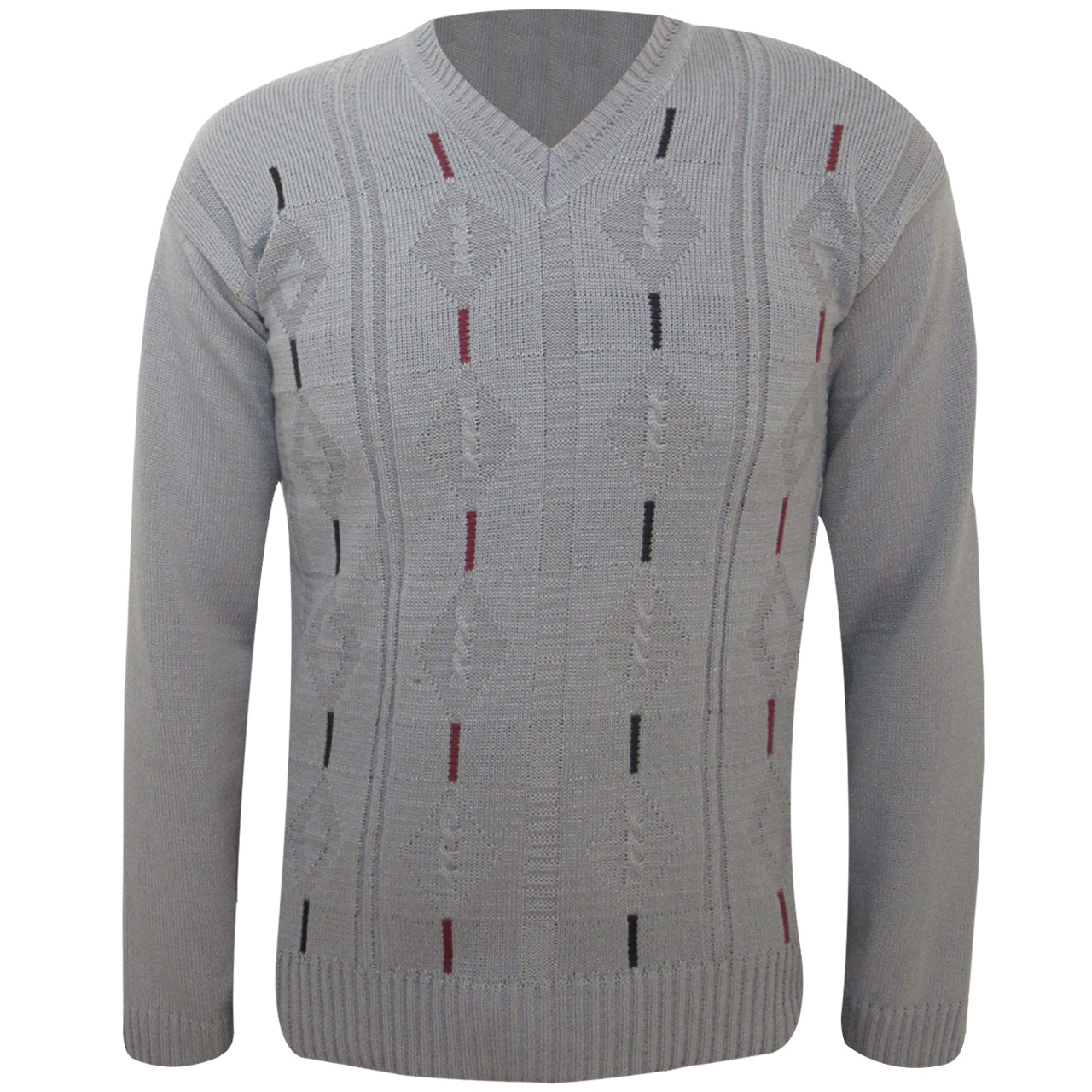 پلیور مردانه مدل Line One Gray