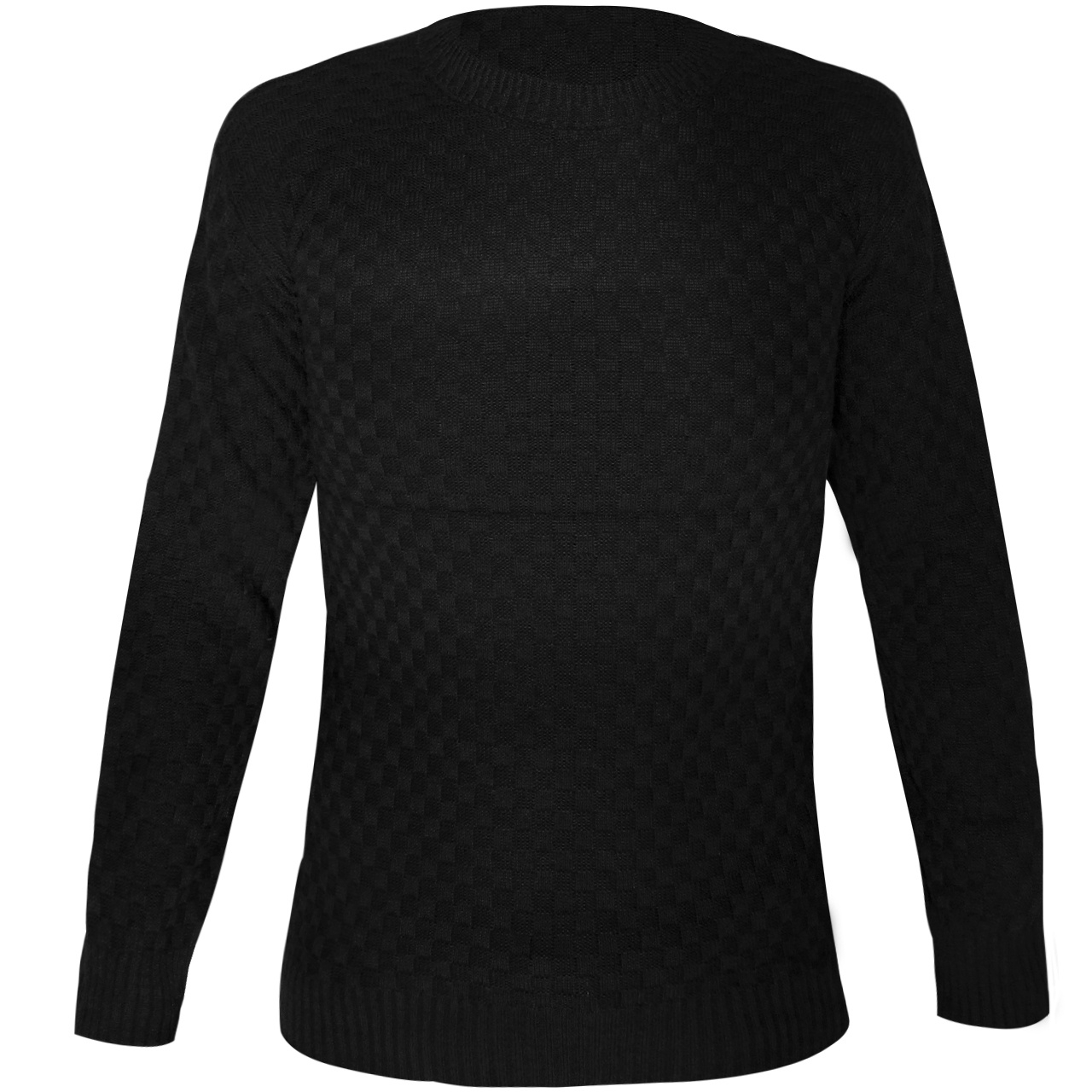 پلیور مردانه مدل Sauareone Black