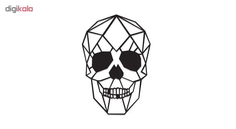 استیکر چوبی طرح اسکلت کد E-221