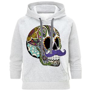 هودی مردانه طرح اسکلت سیبیلو کد A173