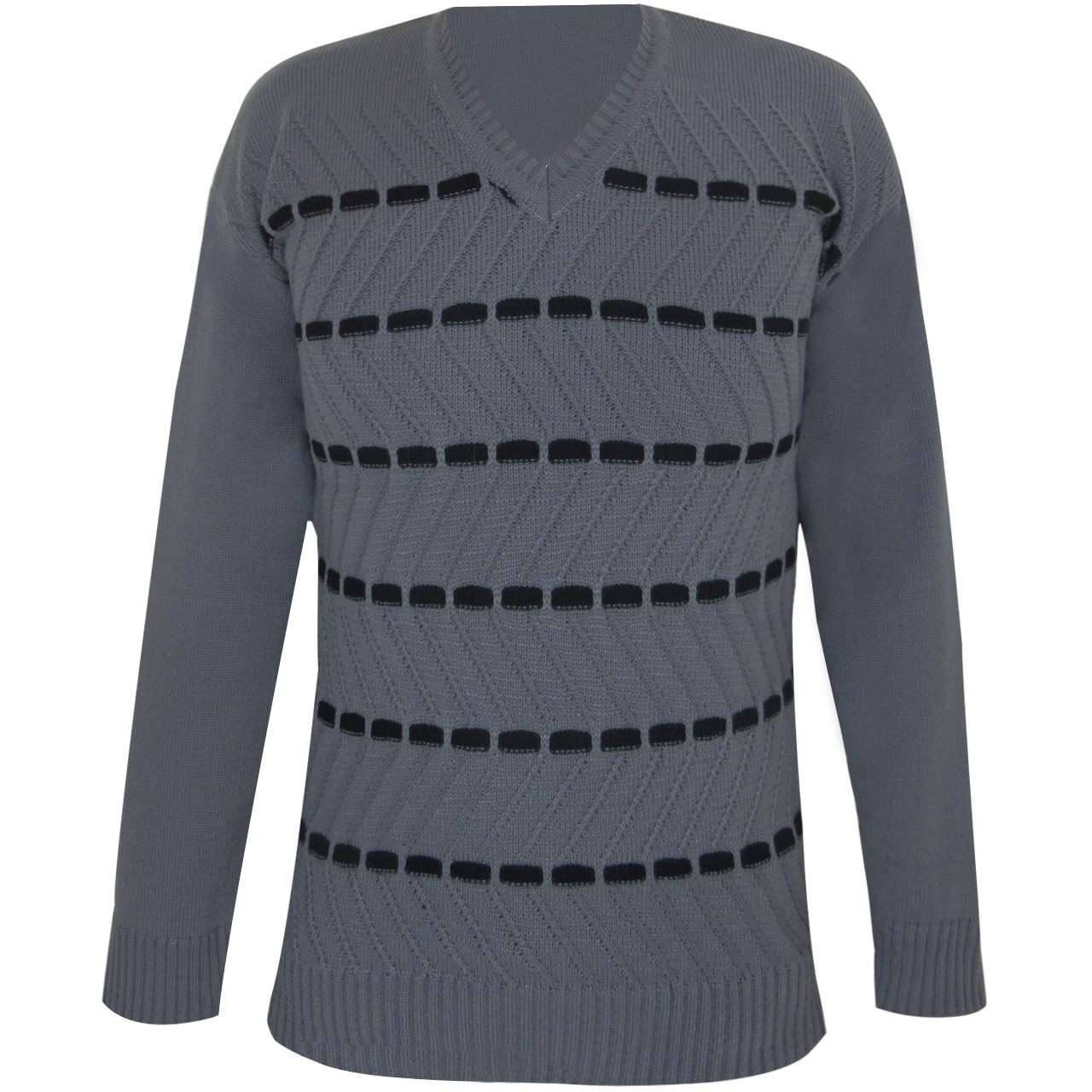 پلیور مردانه مدل Ander Dark Gray