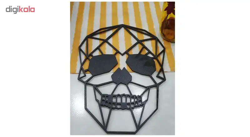 استیکر چوبی طرح اسکلت کد E-221