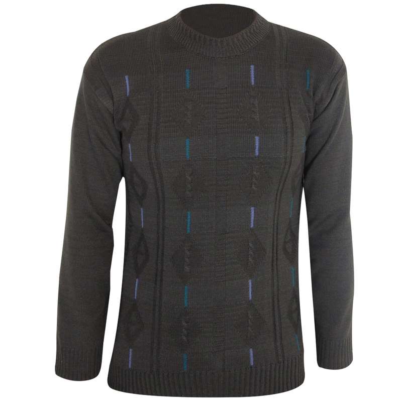 پلیور مردانه مدل Line Dark Green