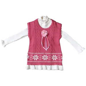 پیراهن دخترانه مدل Pink Flower