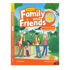 نقد و بررسی کتاب AMERICAN FAMILY AND FRIENDS 4 اثر NAOMI SIMMONS انتشارات رهنما توسط خریداران
