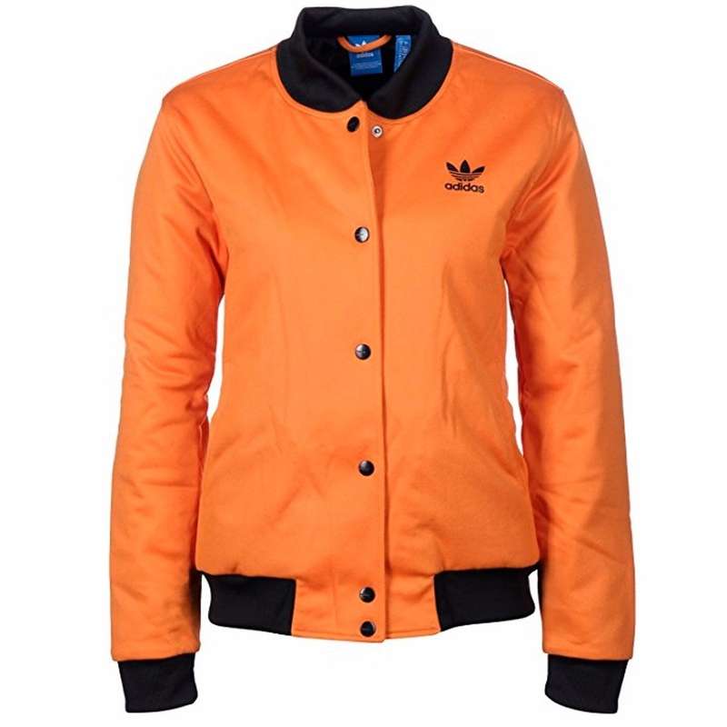 سویشرت ورزشی زنانه آدیداس مدل orange boomber کد CF1177
