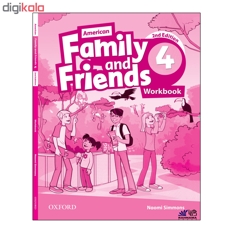 کتاب AMERICAN FAMILY AND FRIENDS 4 اثر NAOMI SIMMONS انتشارات رهنما