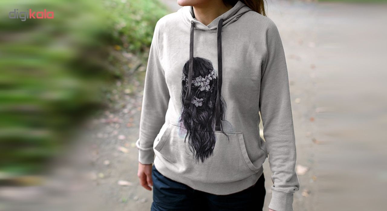 هودی زنانه long Hair Girl  C118