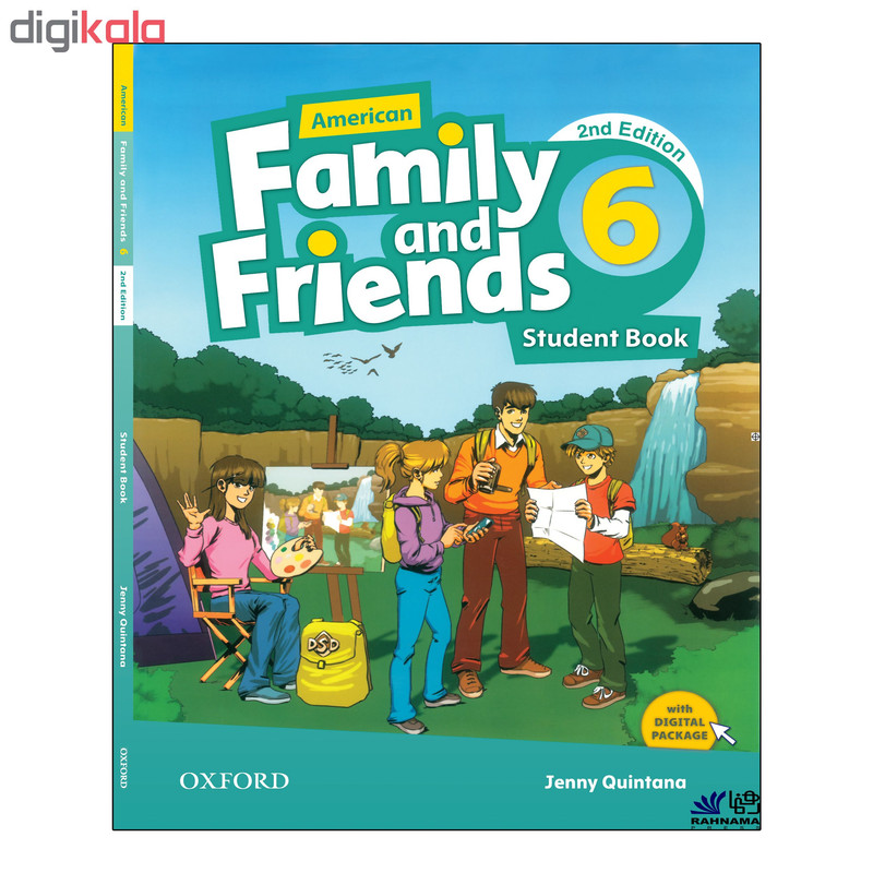 کتاب AMERICAN FAMILY AND FRIENDS 6 اثر JENNY QUINTANA انتشارات رهنما کتاب AMERICAN FAMILY AND FRIENDS 6 اثر JENNY QUINTANA انتشارات رهنما