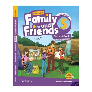 کتاب AMERICAN FAMILY AND FRIENDS 5 اثر TAMZIN THOMPSON انتشارات رهنما