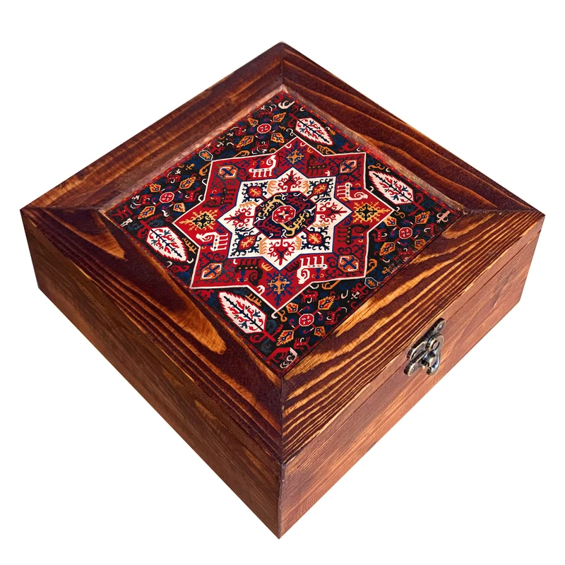 جعبه هدیه چوبی کد CG19