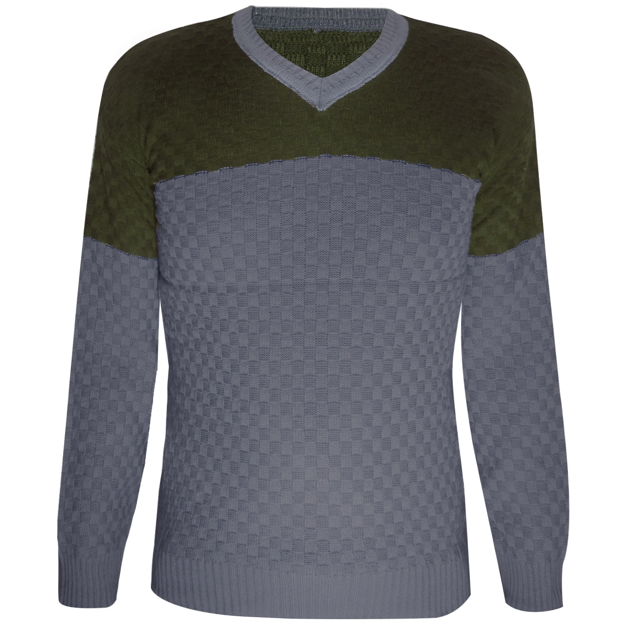 پلیور مردانه مدل Two-Dark Gray