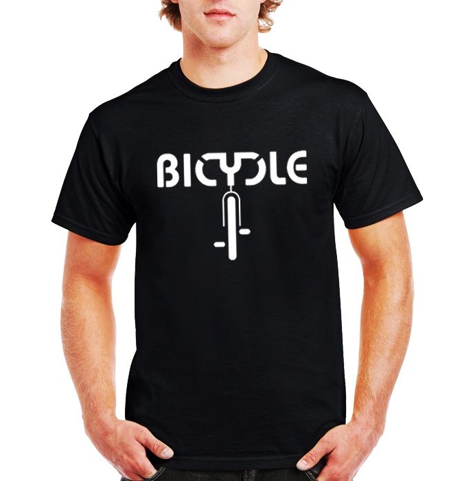 تی شرت مردانه ورزشی نخی طرح دوچرخه سوار کد 001 tshirt تیشرت