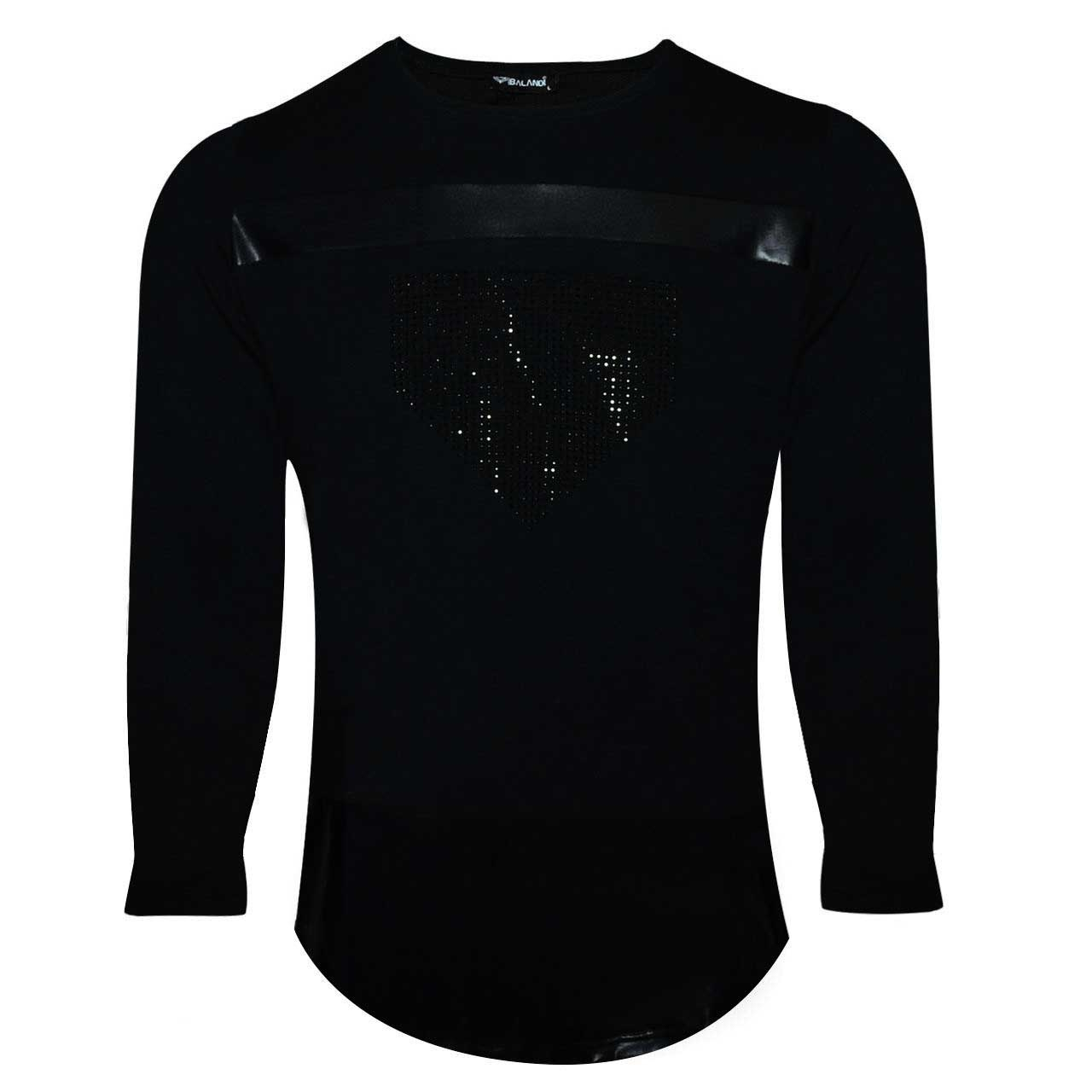 پلیور مردانه بالاندی مدل 326 Black