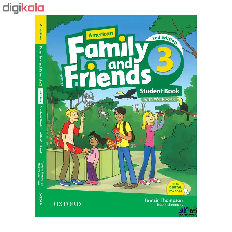 کتاب AMERICAN FAMILY AND FRIENDS 3 اثر TAMZIN THOMPSON AND NAOMI SIMMONS انتشارات رهنما