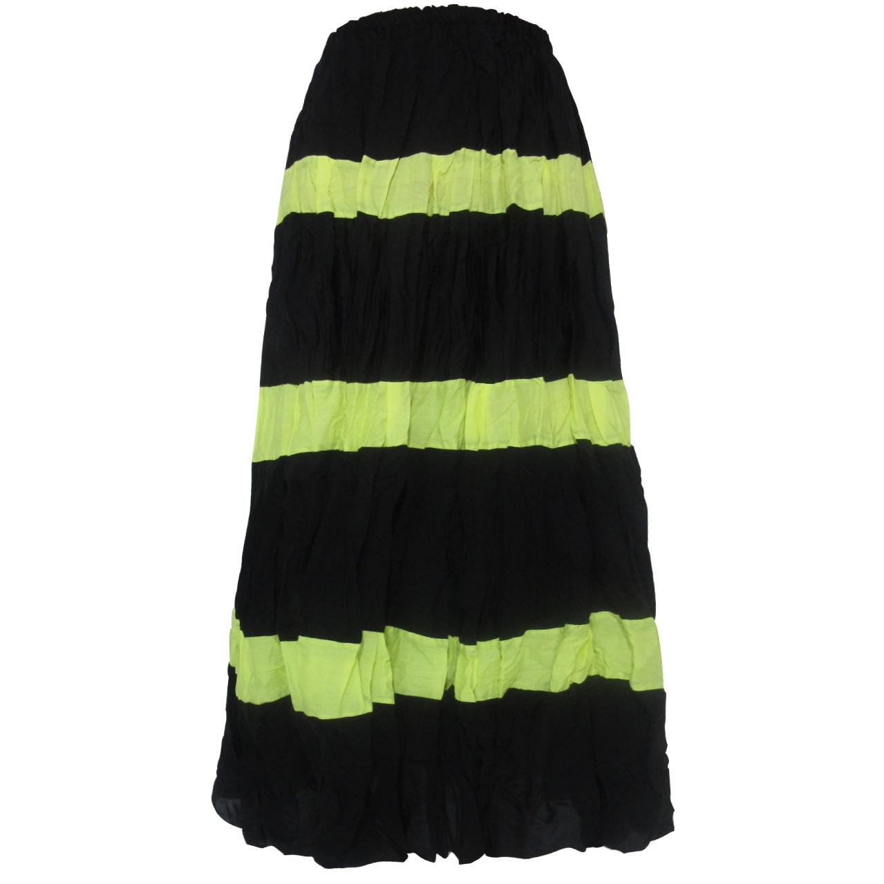 دامن زنانه مدل  frizzy-black yellow