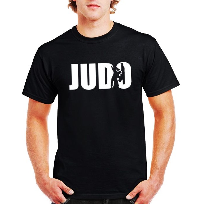 تی شرت مردانه نخی فلوریزا  طرح ورزشی جودو کد 001 تیشرت