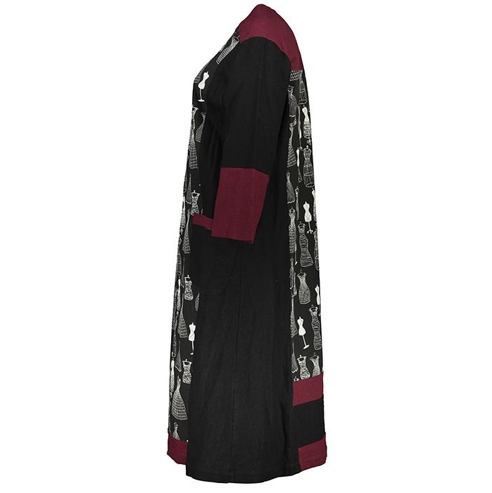 مانتو زنانه سارا حمیدی طرح آنی مدل 281-2