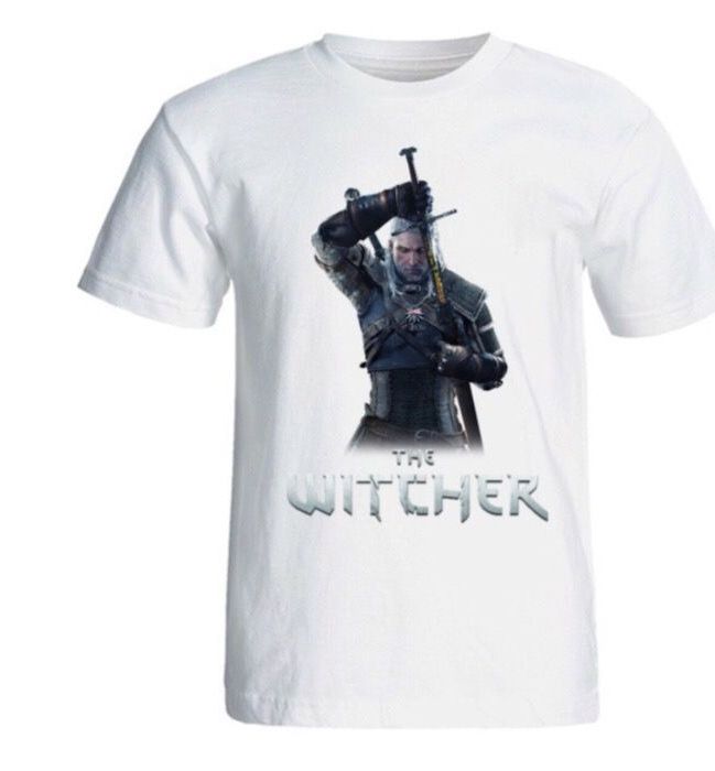 تی شرت مردانه طرح Witcher کد SA229