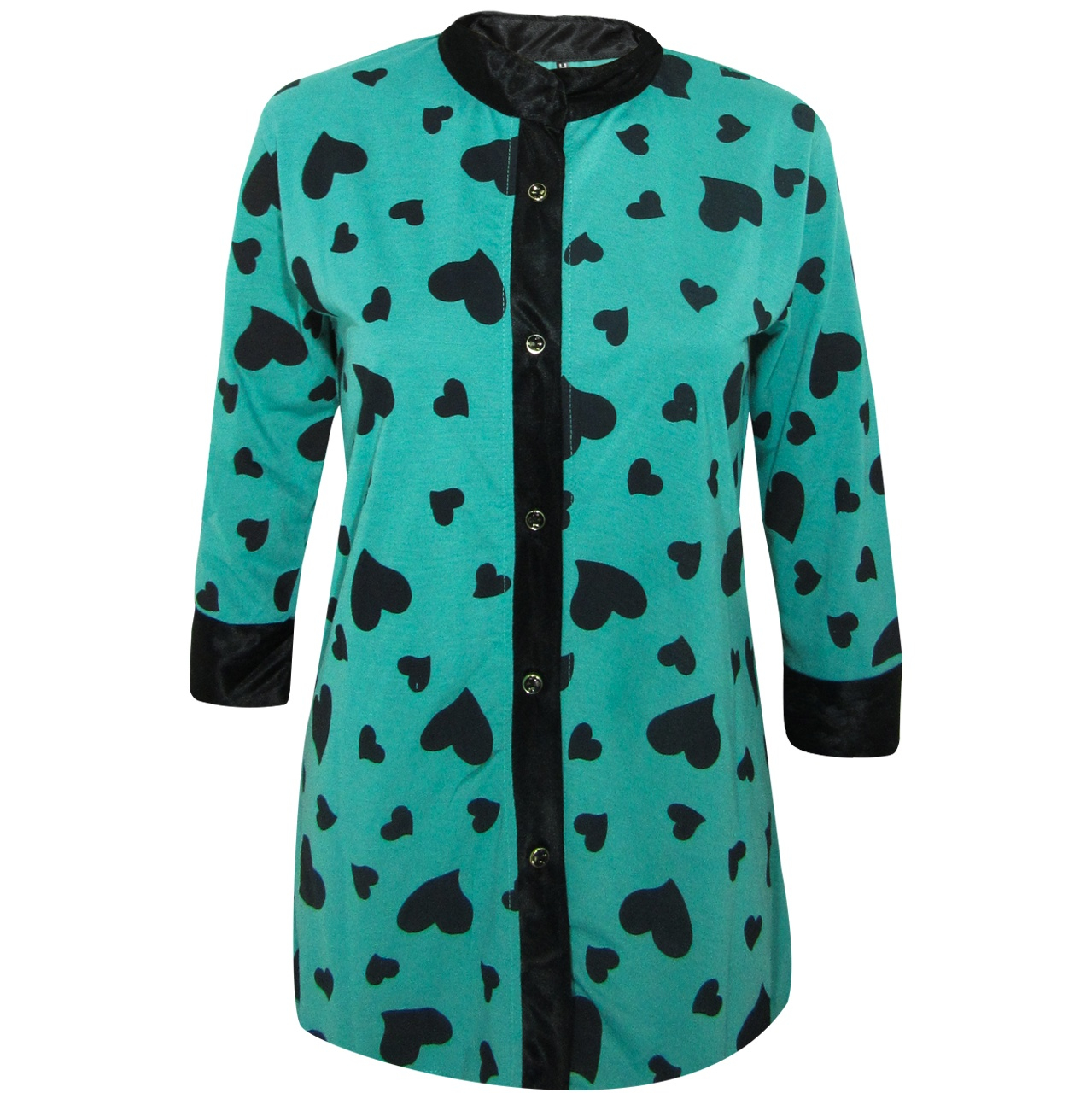 شومیز زنانه مدل Heart Green