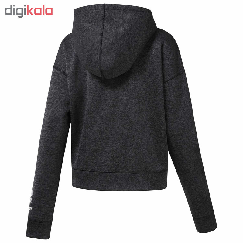 هودی زنانه ریباک مدل READY THERMOWARM ZIPPER TOP - D95028
