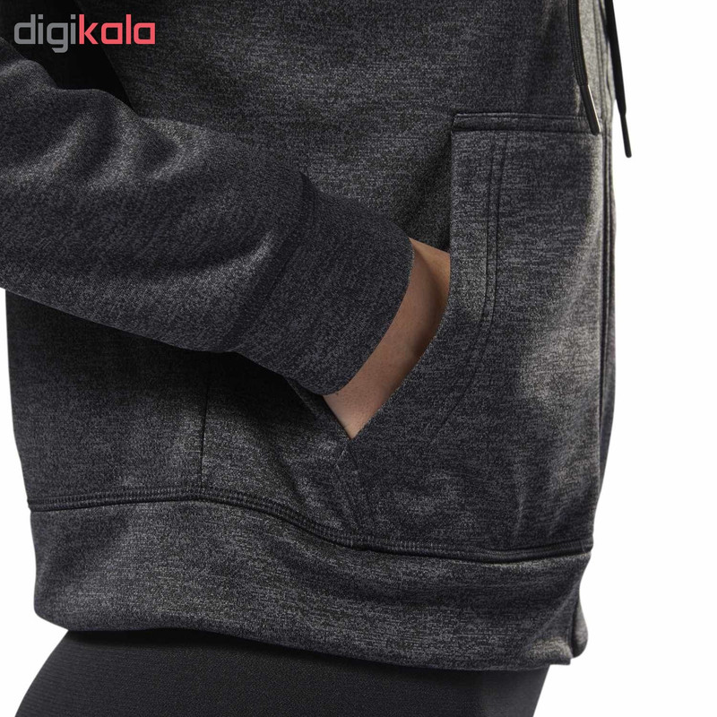 هودی زنانه ریباک مدل READY THERMOWARM ZIPPER TOP - D95028