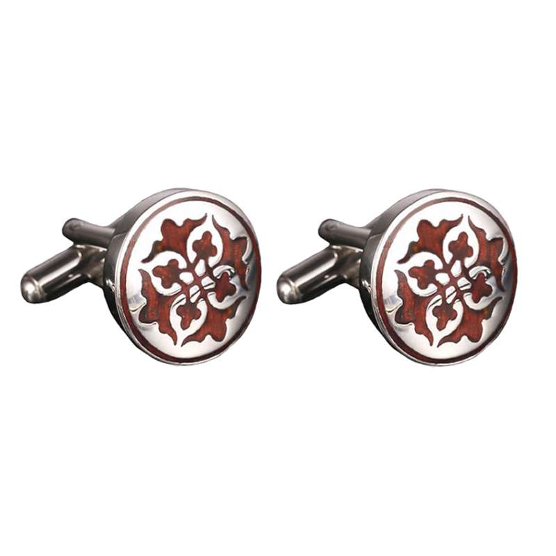 دکمه سردست مردانه روزینی مدل C52