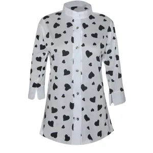 شومیز زنانه مدل Haert 01 White