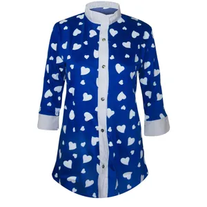 شومیز زنانه مدل Haert 01 Blue