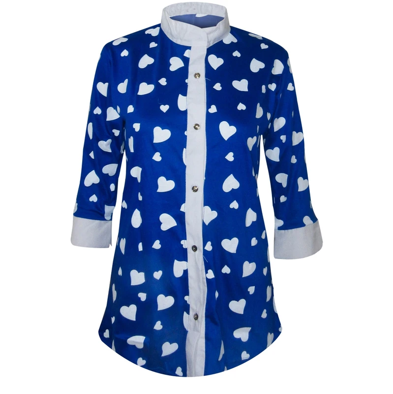 شومیز زنانه مدل Haert 01 Blue