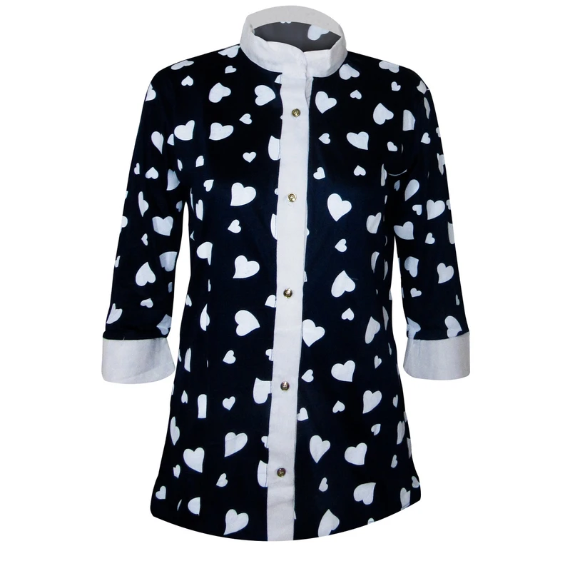 شومیز زنانه مدل Haert 01 Dark Blue