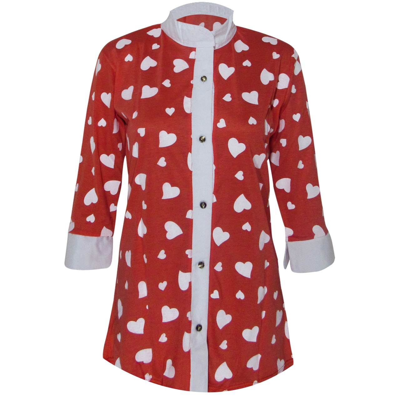 شومیز زنانه مدل Heaet 01 Red