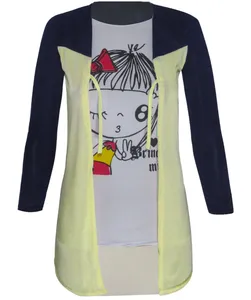 تونیک دخترانه مدل Girl Child-Yellow