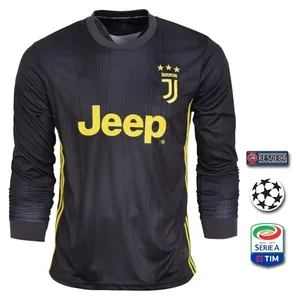 پیراهن ورزشی طرح یوونتوس مدل SL-3rd18/19 به همراه تگ