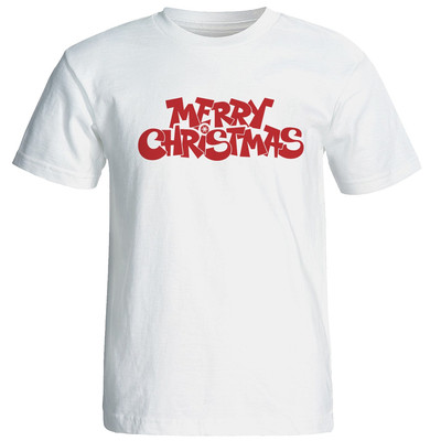 تی شرت آستین کوتاه مردانه طرح کریسمس کد 2102