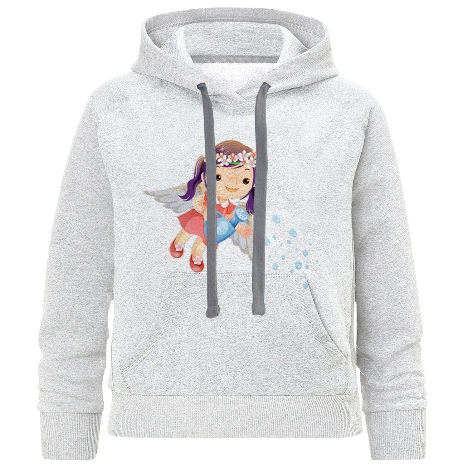 هودی دخترانه طرح فرشته آب کد C68