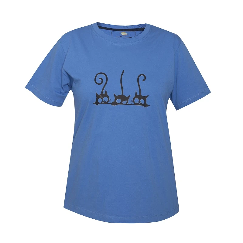 تی‌شرت آستین کوتاه زنانه ترسه به نگار کد 195