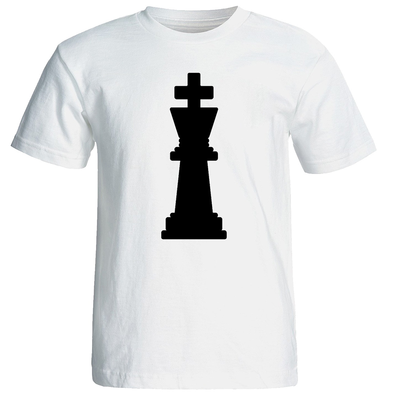 تی شرت مردانه طرح شاه شطرنج کد 3132
