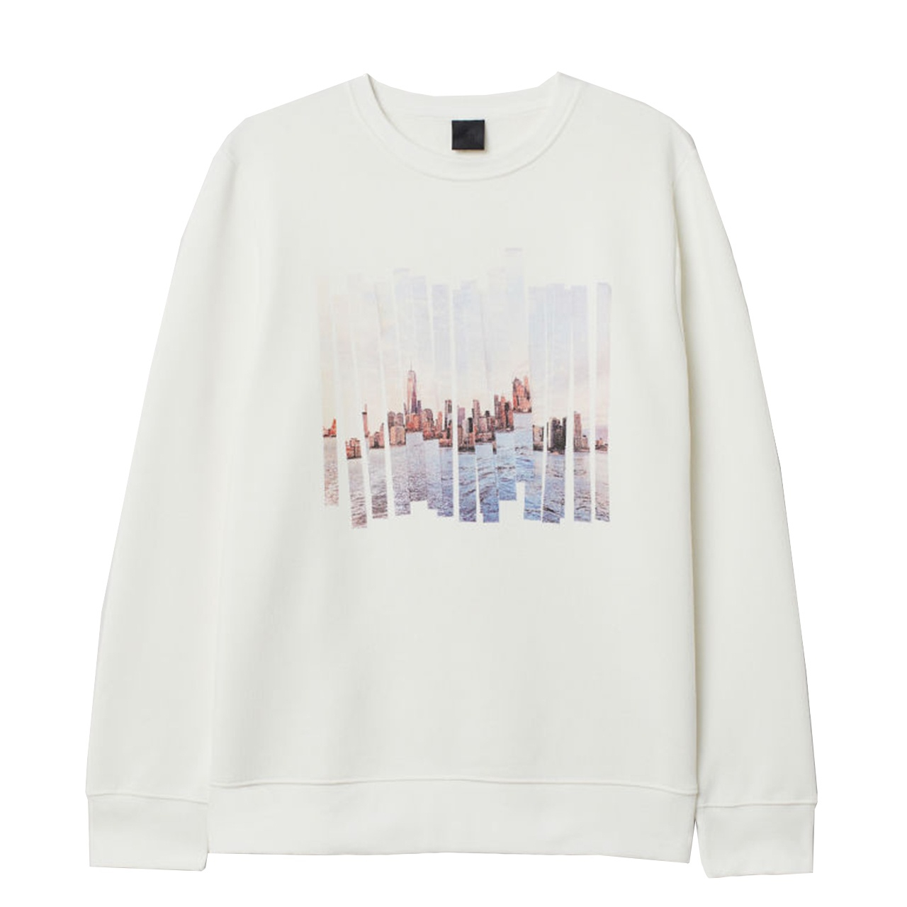 پلیور مردانه اچ اند ام مدل Printed Sweatshirt - 0641748012