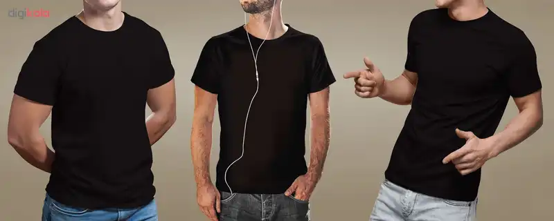 تی شرت مردانه کد 1BL