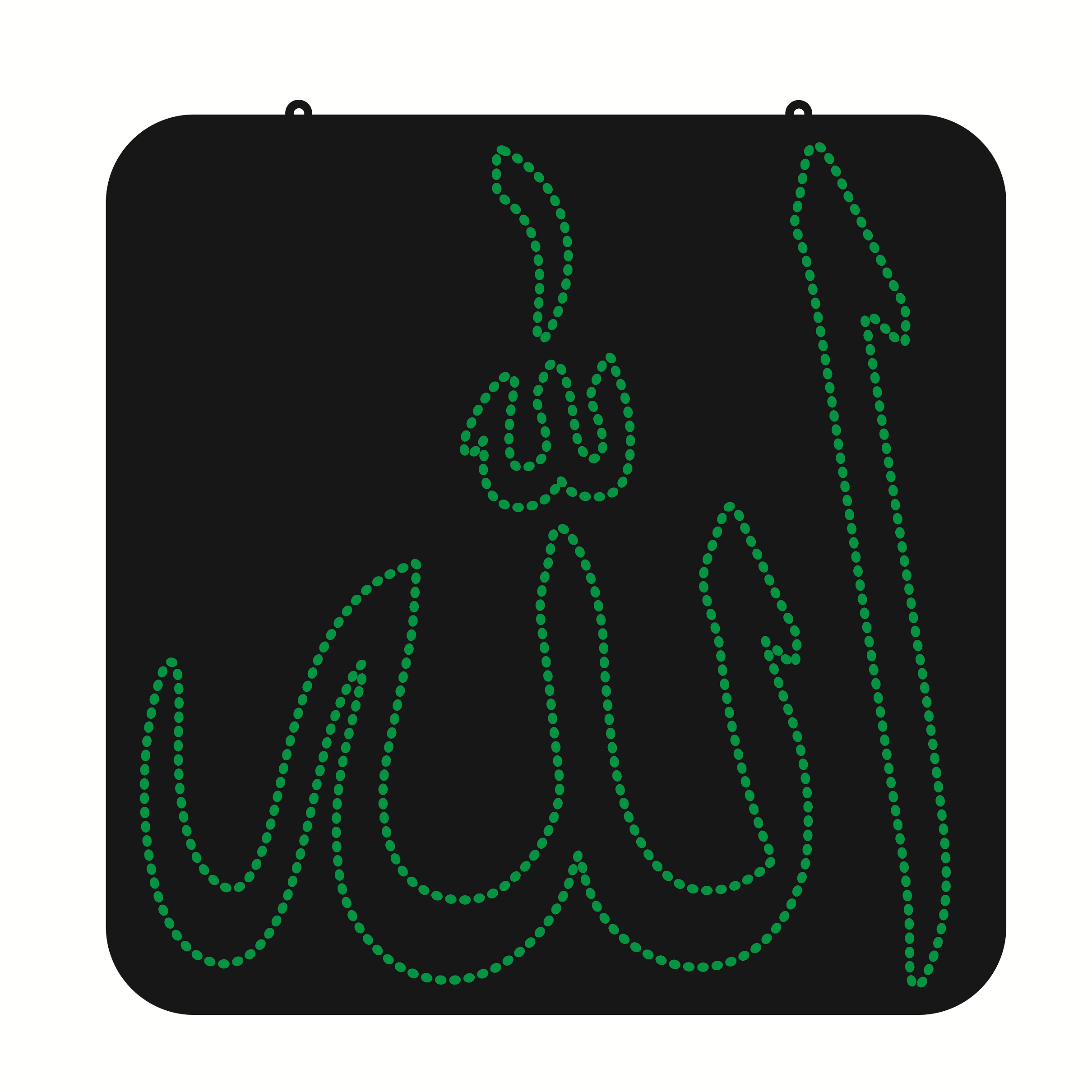تابلو ال ای دی طرح الله کد ۱۲۰۸